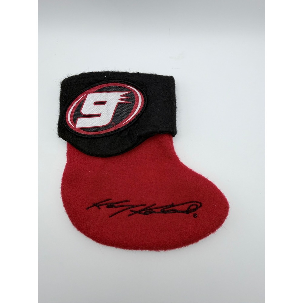 Dale Earnhardt Jr 9 NASCAR Christmas Stocking Signed Autograph Embroidered Logo
